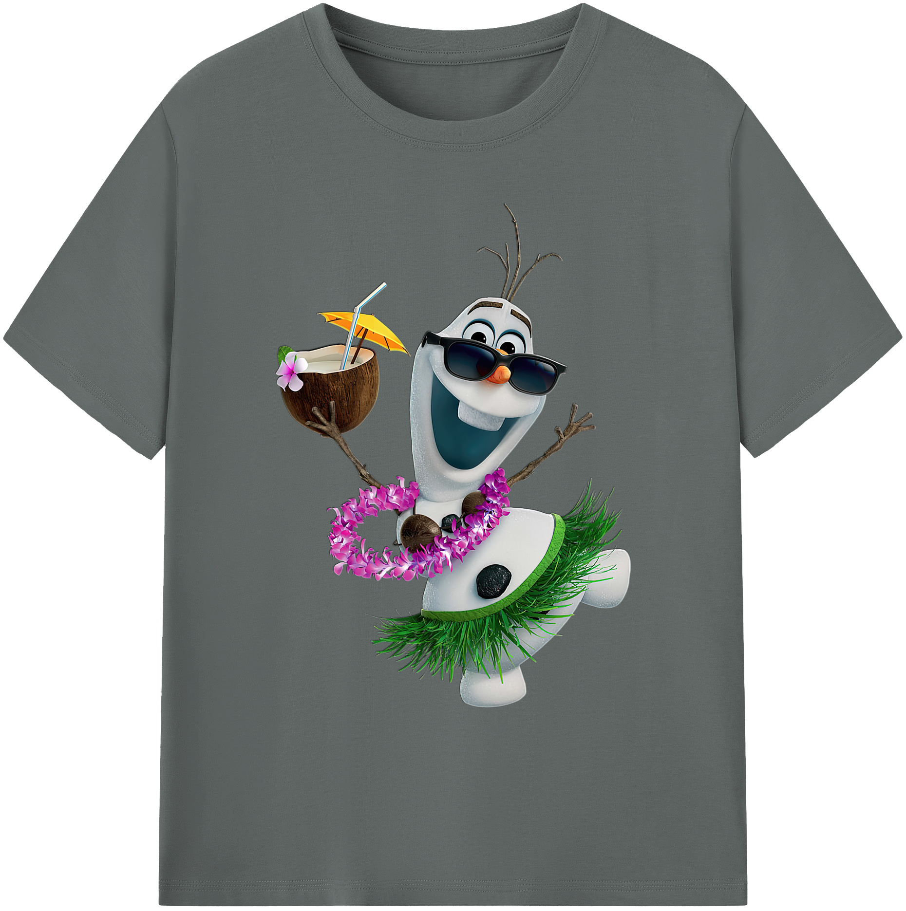 （画像用） アナと雪の女王 アンナ エルサ Frozen Anna Elsa 綿100％ メンズ半袖Tシャツ｜肌触りやわらか＆通気性